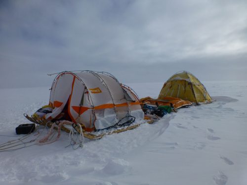 2016 Windsled Platform at the ice cap