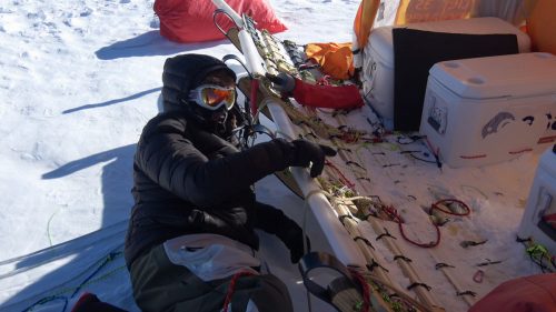 Preparing the Windsled